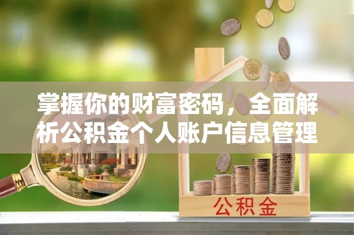北票掌握你的财富密码，全面解析公积金个人账户信息管理与优化